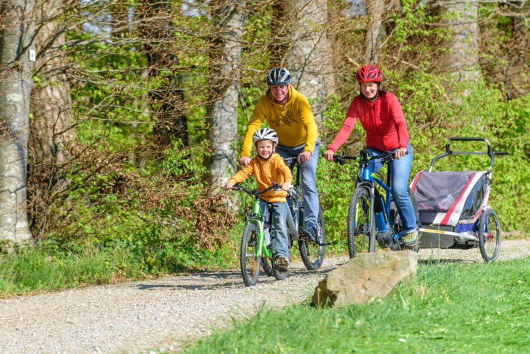 radtour im frühling am bodensee